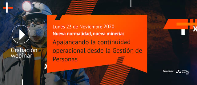 [Grabación Webinar] Nueva normalidad, nueva minería.