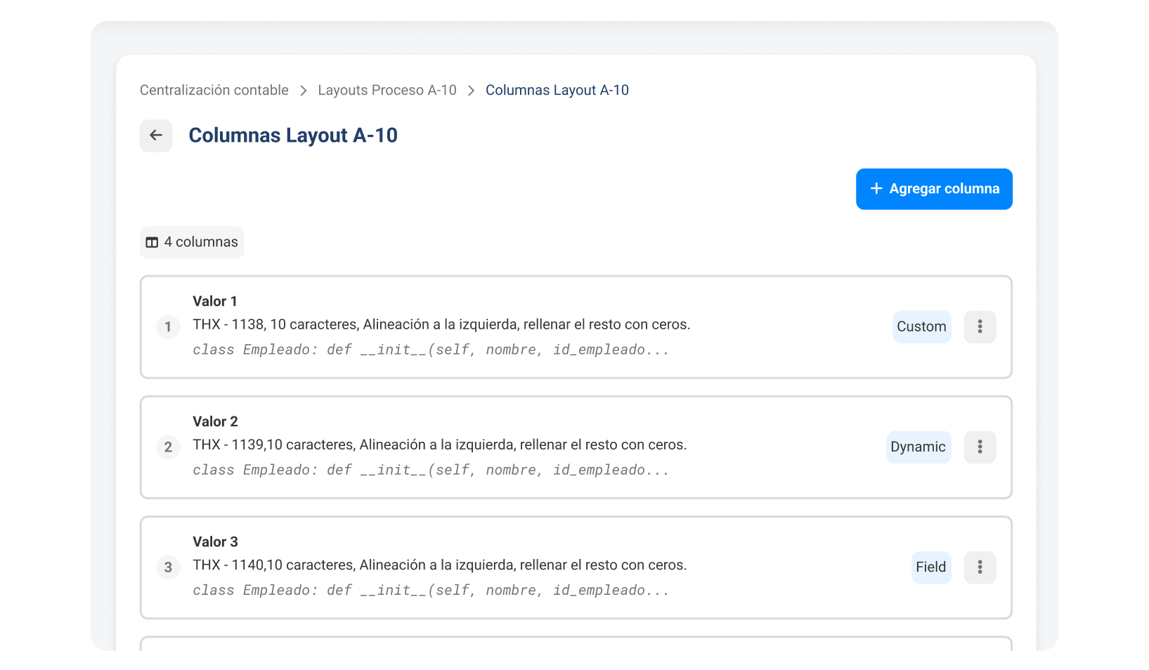 2.3. Reportería legal y centralización contable