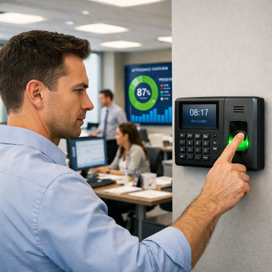 que es el control de asistencia biometrico
