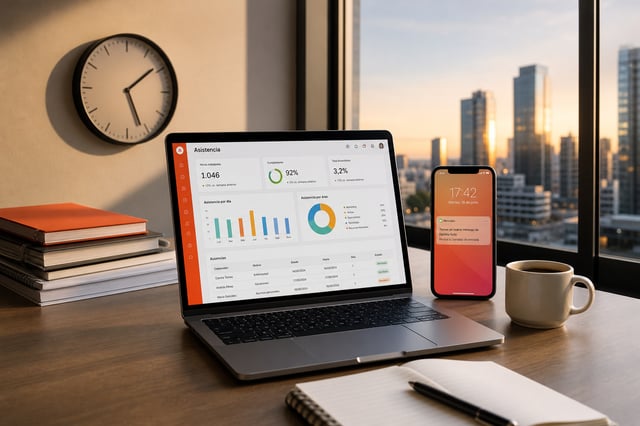 Control de asistencia en trabajo híbrido y remoto: guía para Perú