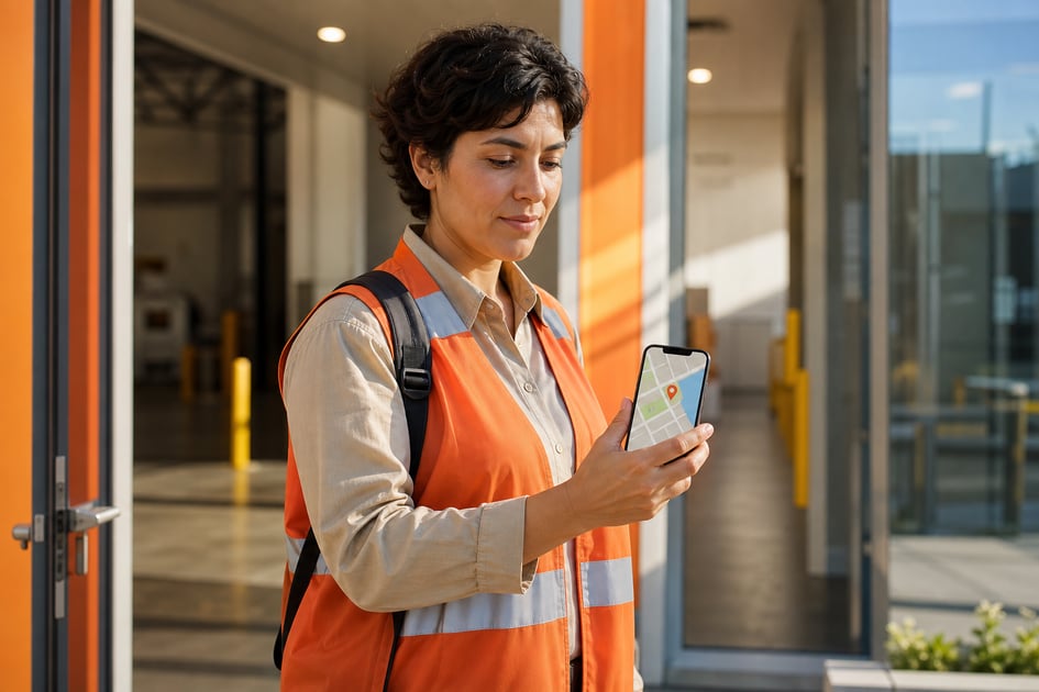 Control de asistencia con geolocalización y app móvil: cómo funciona
