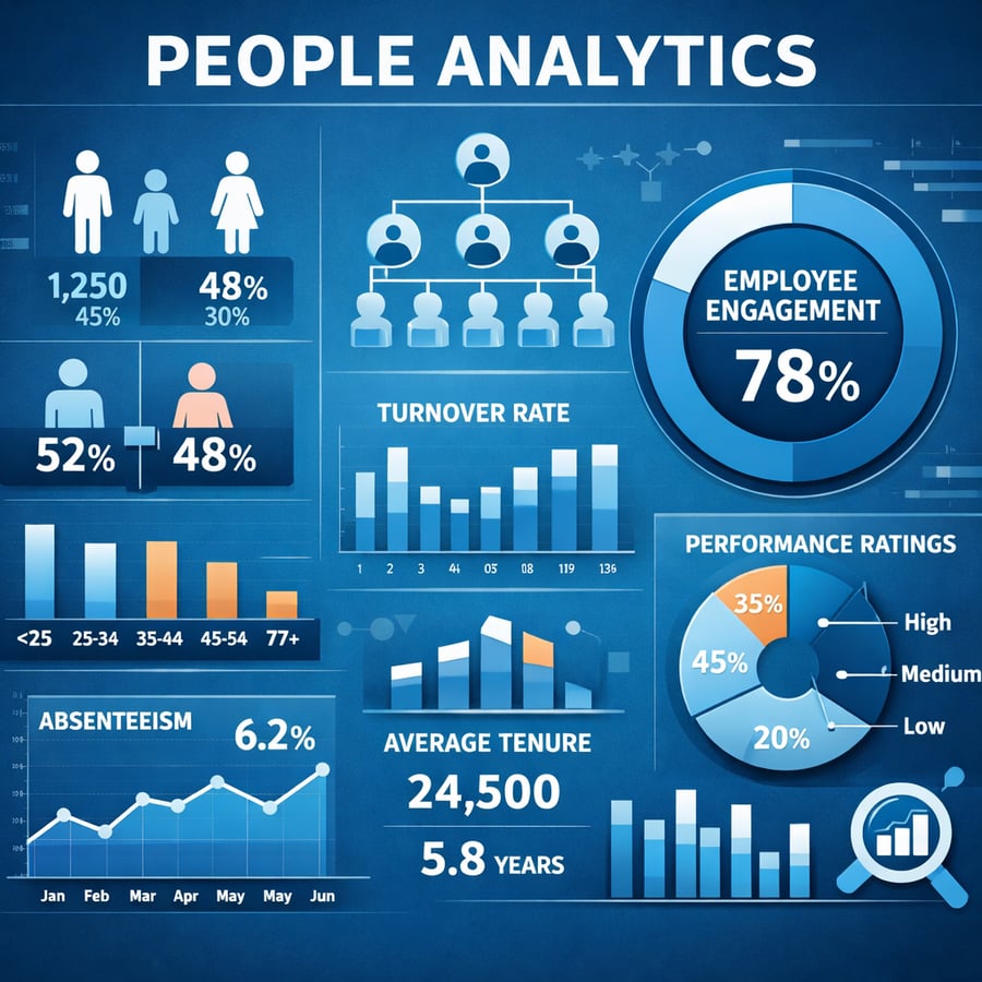 People Analytics: Cómo transformar datos en decisiones estratégicas desde RH 