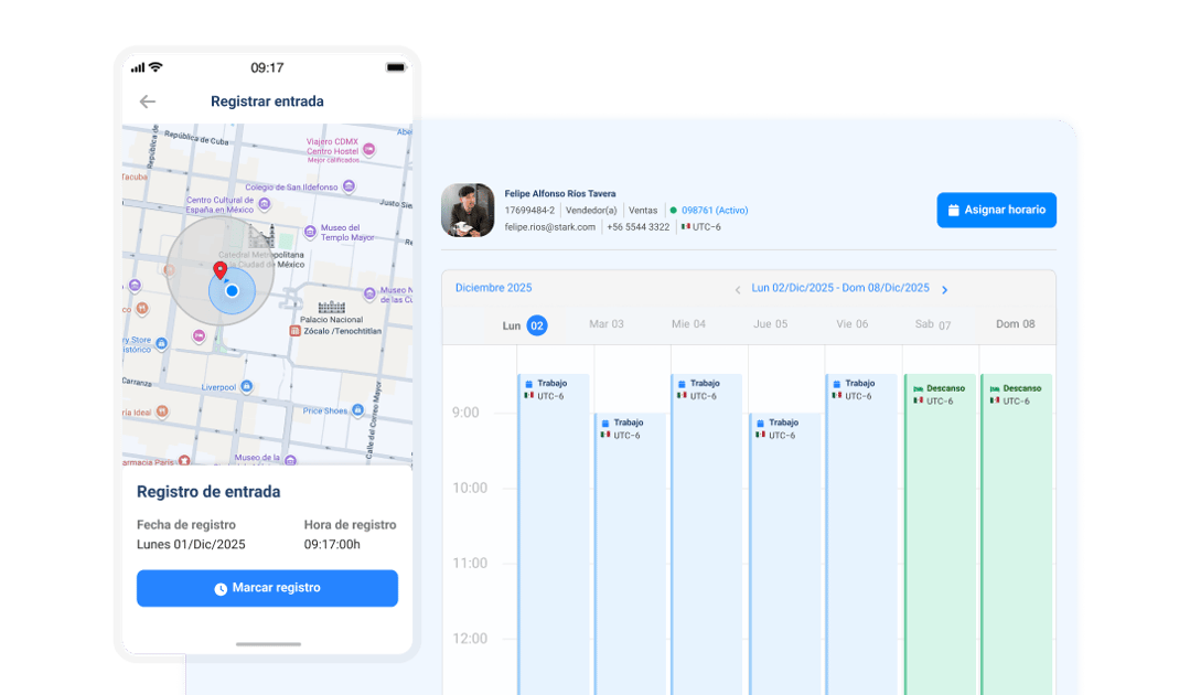 Software de asistencia integrado con nómina: cómo se calculan las horas extra automáticamente