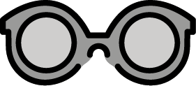 Ícono de perspectivas — lentes de sol
