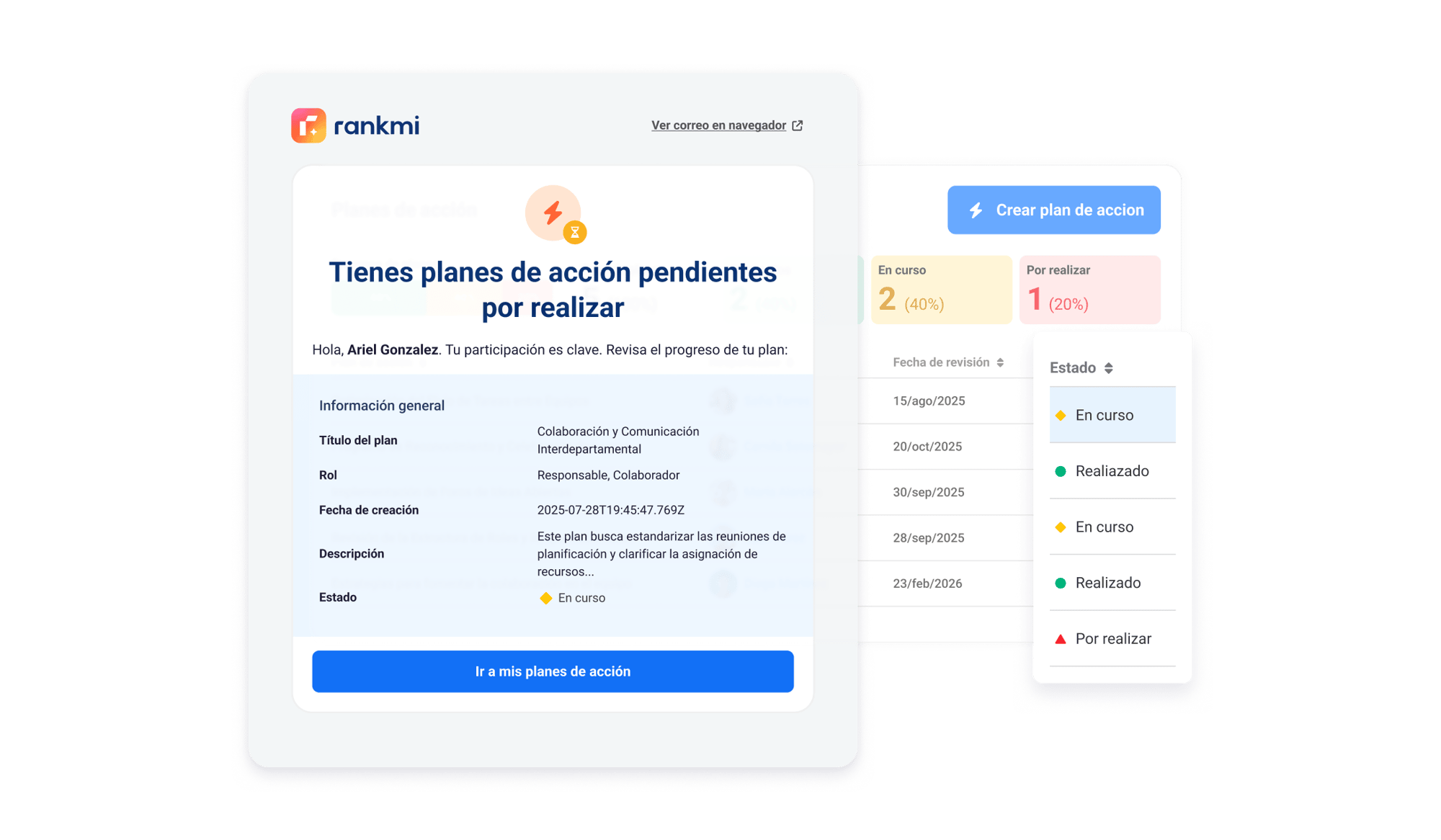 Panel de Seguimiento y Notificaciones