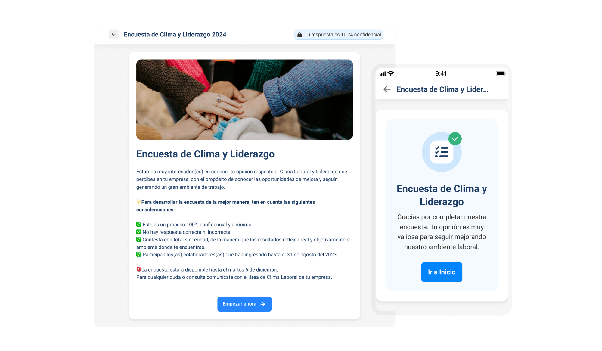 Proceso Confiable y Accesible