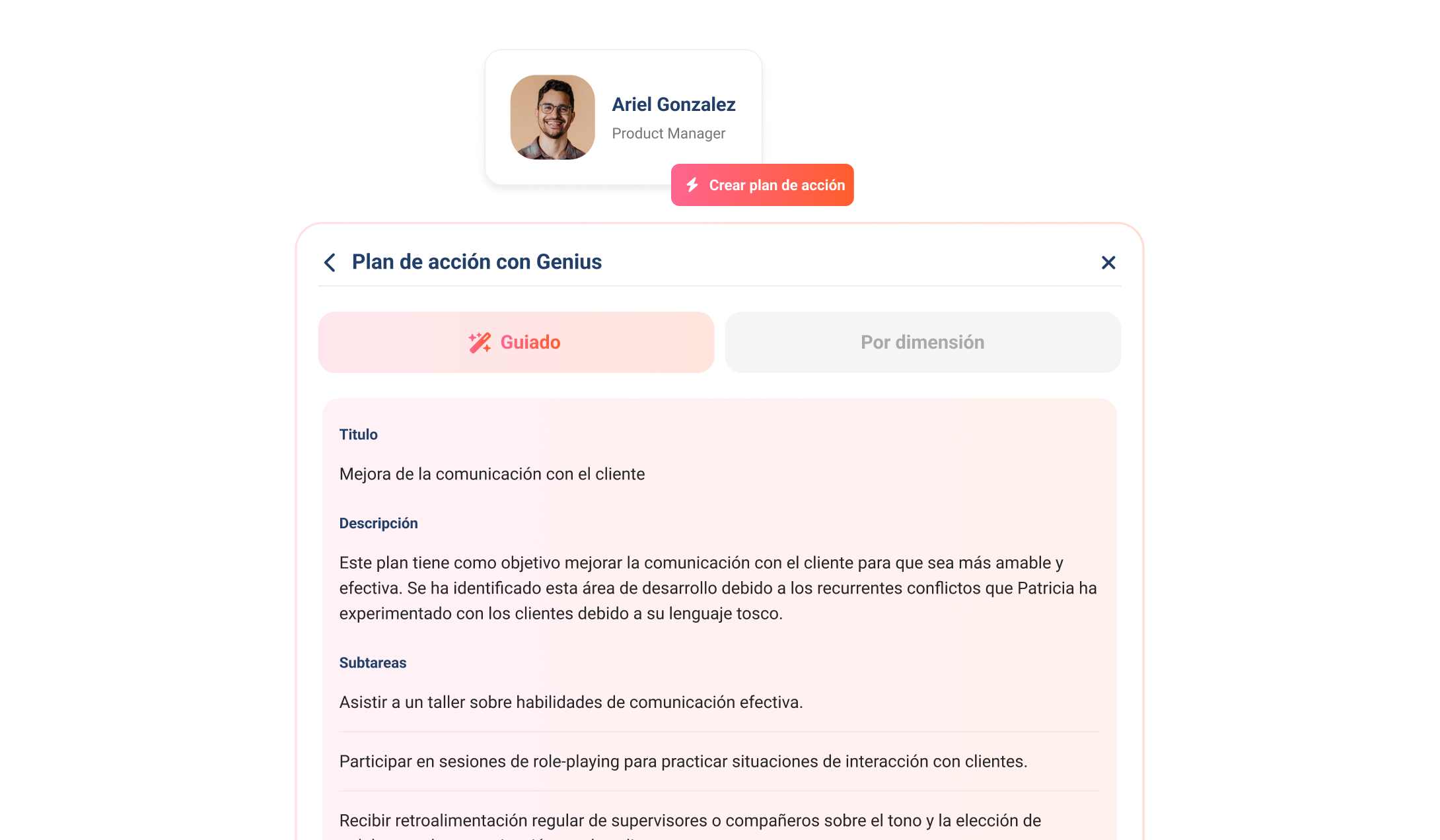 Sugerencias Inteligentes con IA