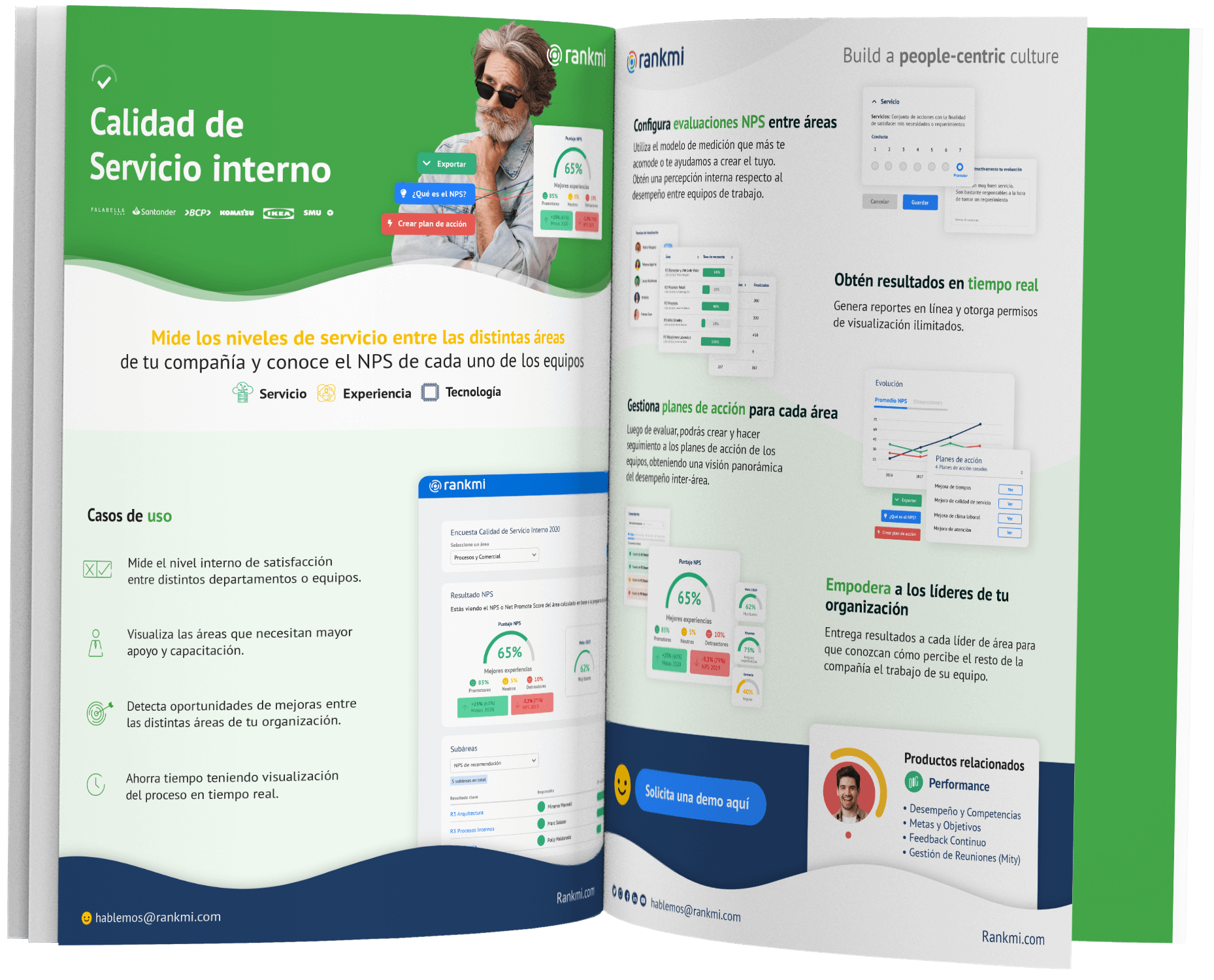 Product Sheet de Calidad de Servicio Interno by Rankmi