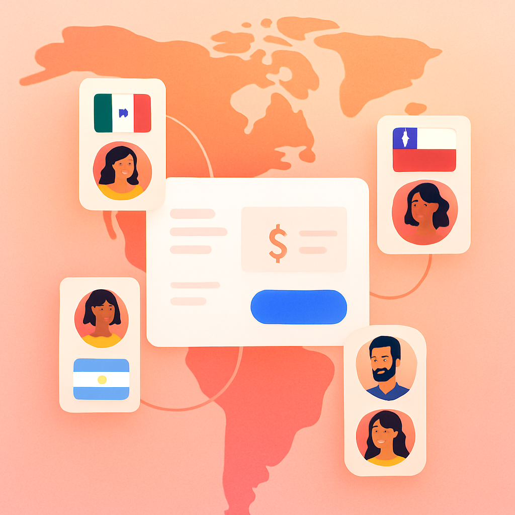 Contractors: gestiona y paga a colaboradores internacionales desde un solo lugar. 