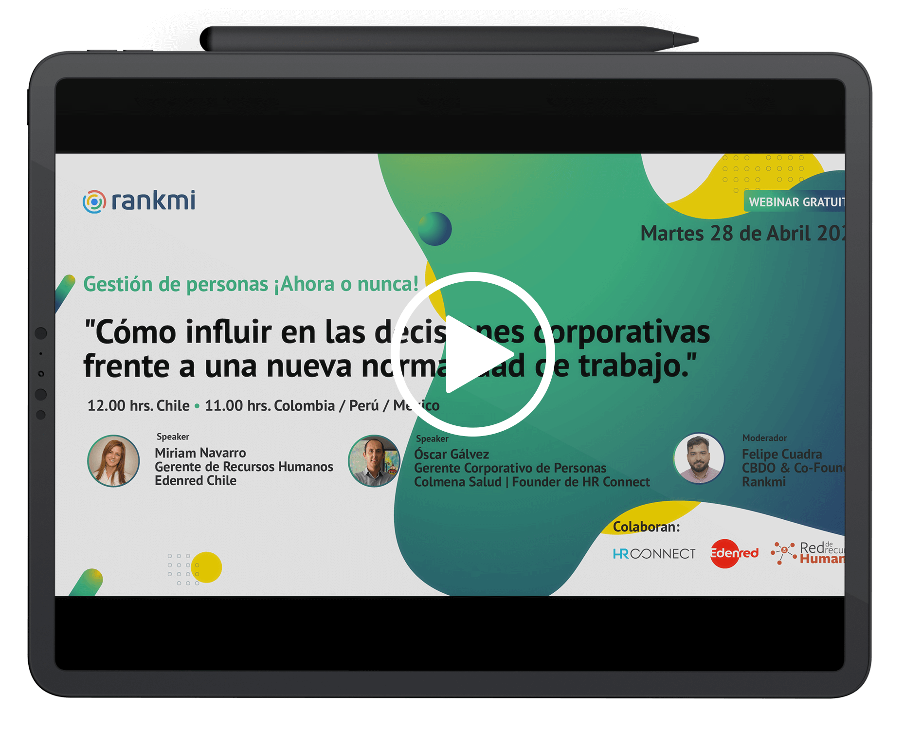 [Webinars TPLP] gestion de personas ahora o nunca- como influir en las decisiones corporativas frente a una nueva normalidad de trabajo